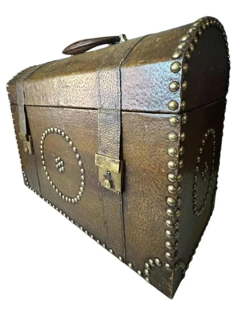 Vintage Style Studded Storage Trunk / Decorative Chest